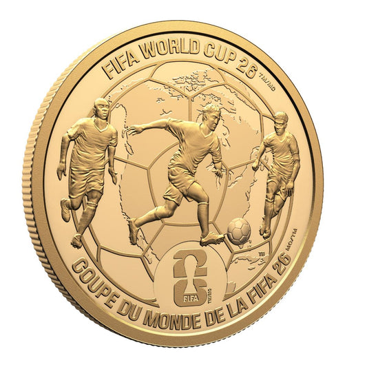 2026 $200 FIFA World Cup 2026<sup>TM/MC</sup>: We All Play Together - Pure Gold Coin