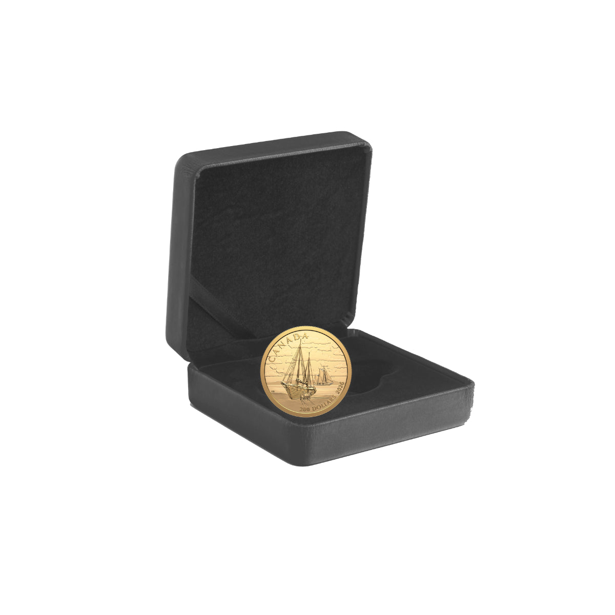 2026 $200 Tall Ships: Ketch Rig - Pure Gold Coin