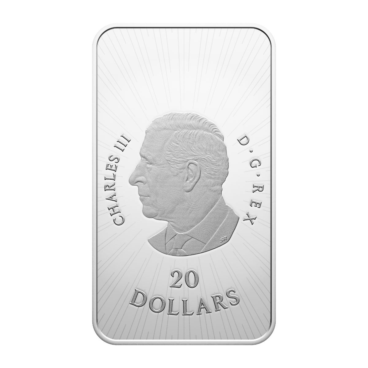 2026 $20 50th Anniversary of the CN Tower - Pure Silver Coin With Black Light