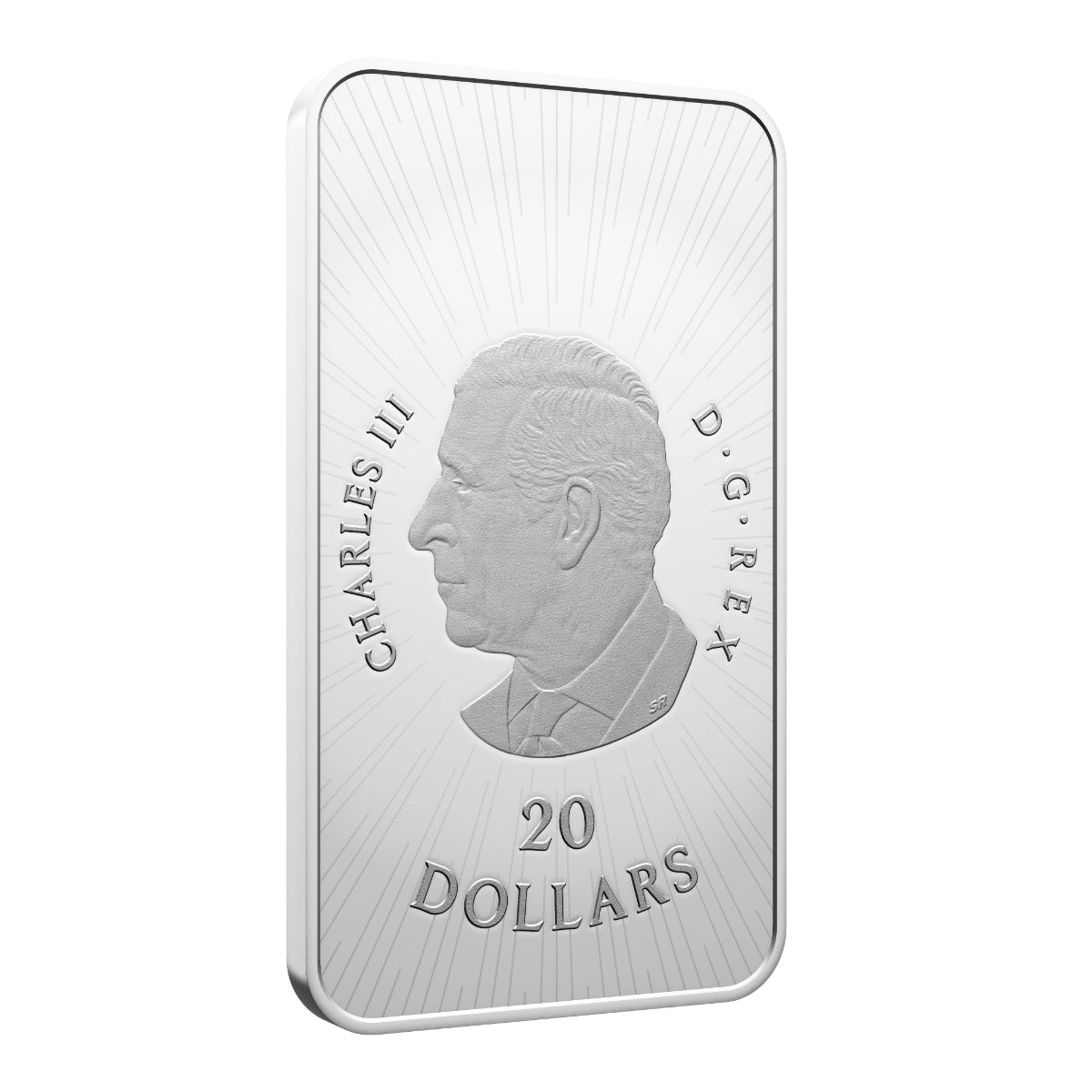 2026 $20 50th Anniversary of the CN Tower - Pure Silver Coin With Black Light