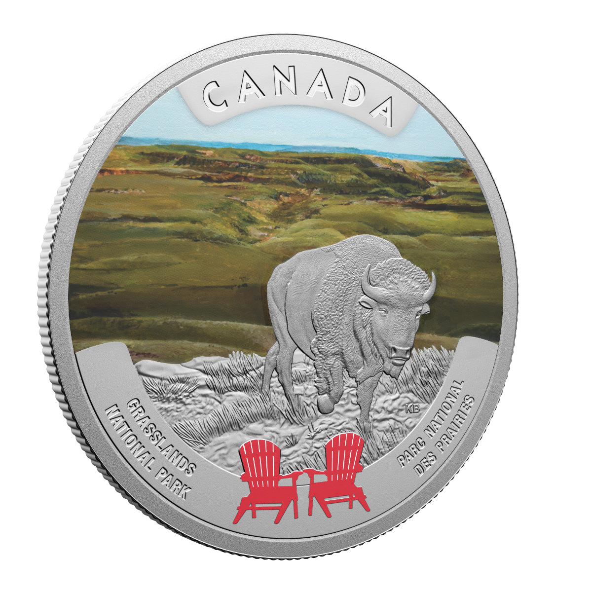 2026 $20 Canada's National Parks: Grasslands National Park - Pure Silver Coin
