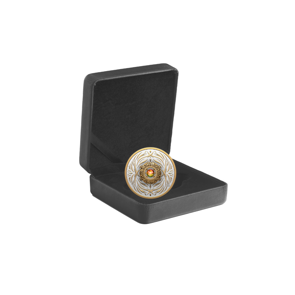 2026 $20 Dancing Ammolite- Elements of Nature: Fire - Pure Silver Coin