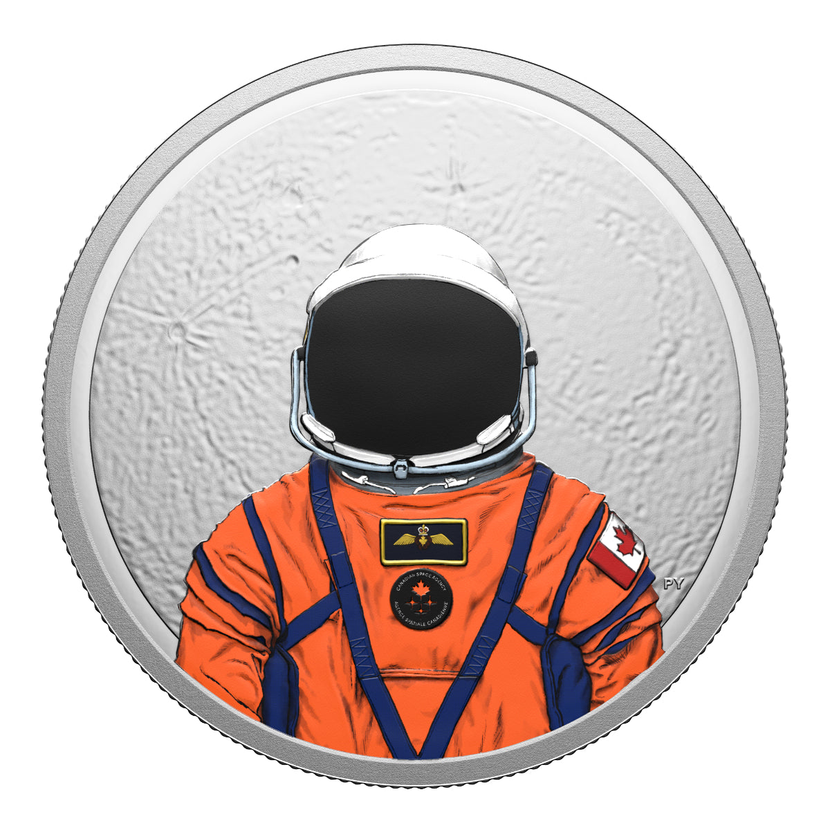 2026 $20 Moon Mission - Pure Silver Coin with Black Light