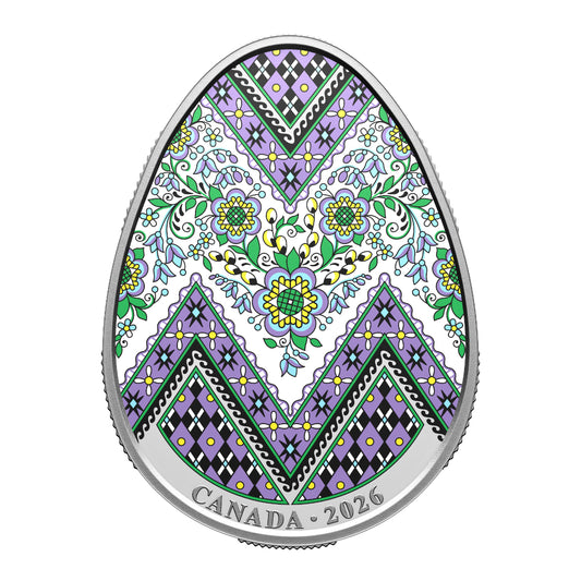 2026 $20 Pysanka - Pure Silver Coin