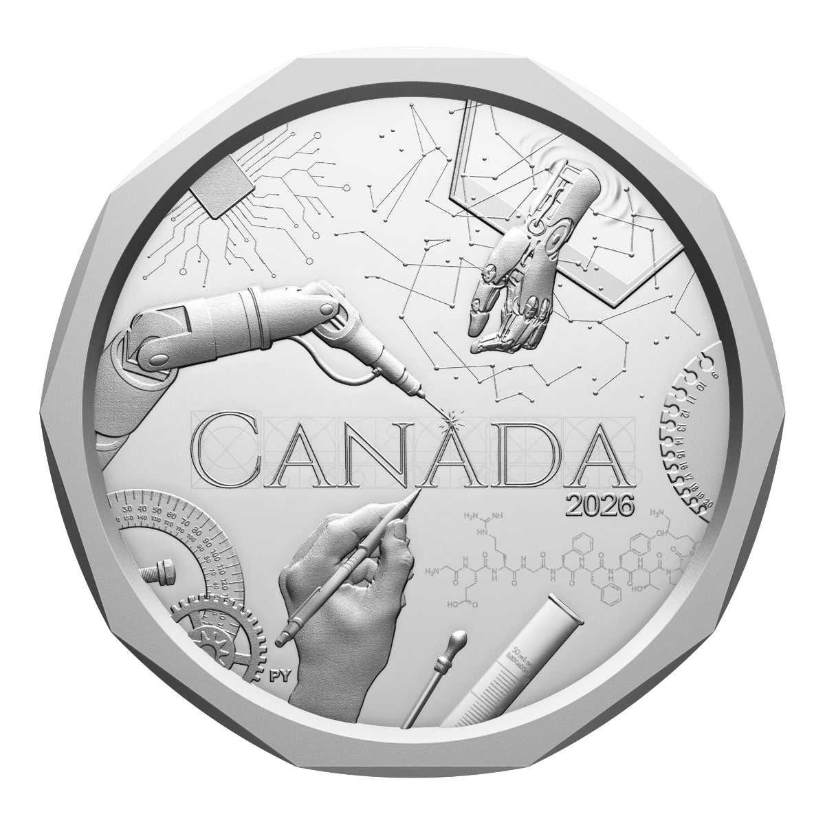 2026 $25 The Calling of an Engineer - Pure Silver Coin