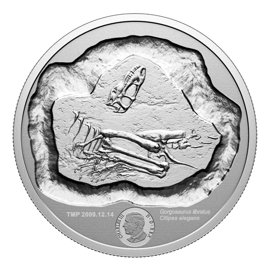 2026 $50 MintLab Exceptional Discoveries: Dinosaurs of Canada - Pure Silver Coin