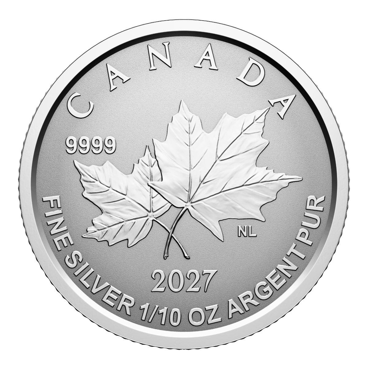 2027 Autumn Leaves - Pure Silver Fractional Set