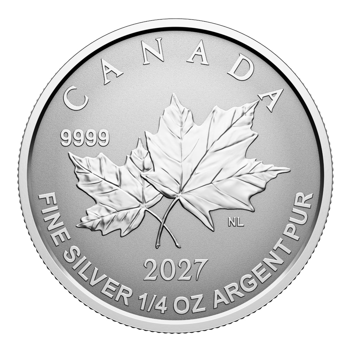 2027 Autumn Leaves - Pure Silver Fractional Set