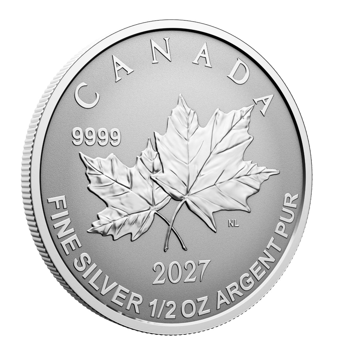 2027 Autumn Leaves - Pure Silver Fractional Set