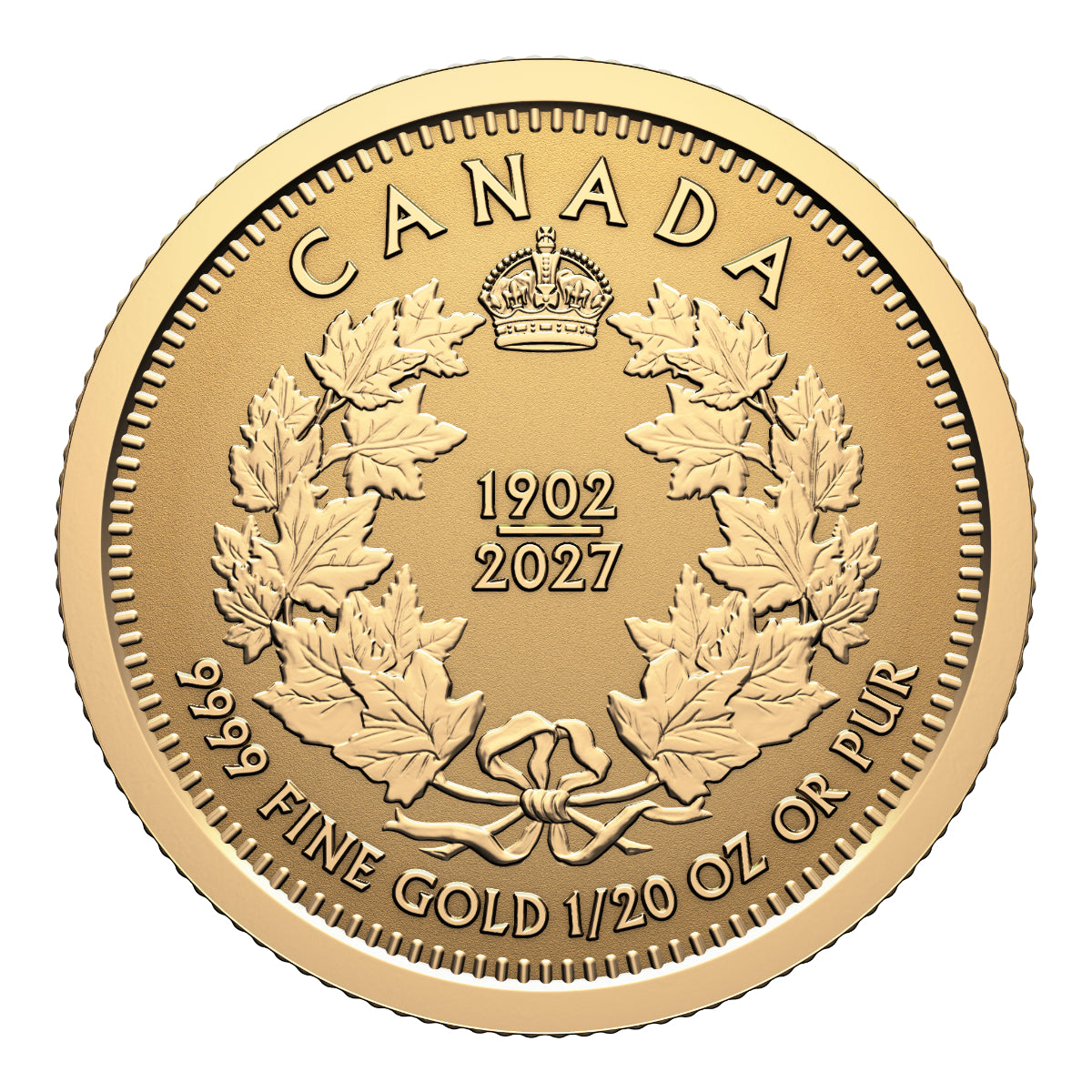 2026 125th Anniversary of the Coronation of King Edward VII - Pure Gold Fractional Set