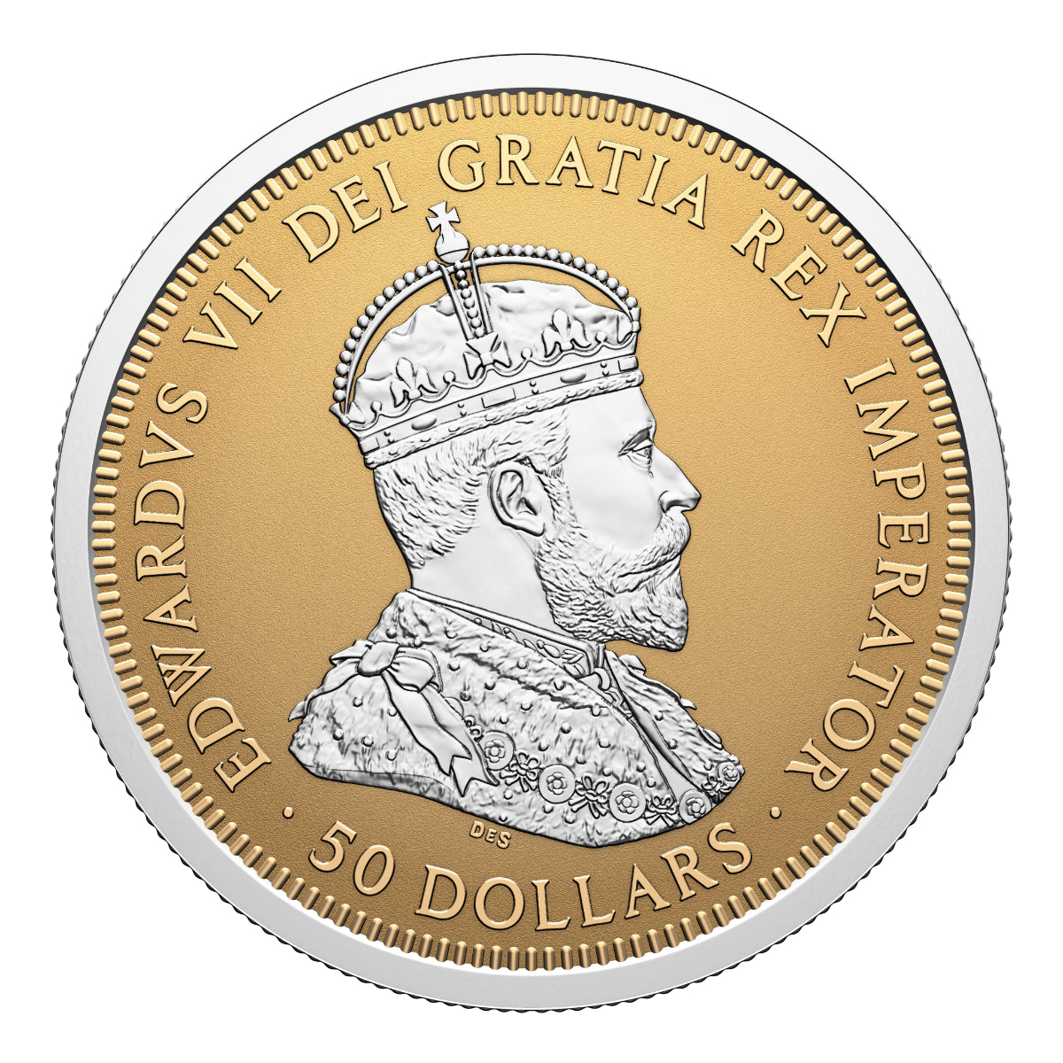 2026 125th Anniversary of the Coronation of King Edward VII - Pure Gold Fractional Set