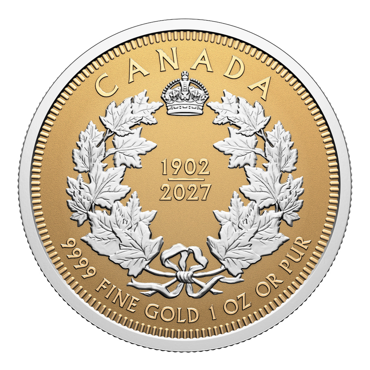 2026 125th Anniversary of the Coronation of King Edward VII - Pure Gold Fractional Set