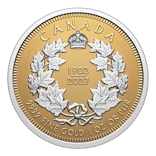 2026 125th Anniversary of the Coronation of King Edward VII - Pure Gold Fractional Set