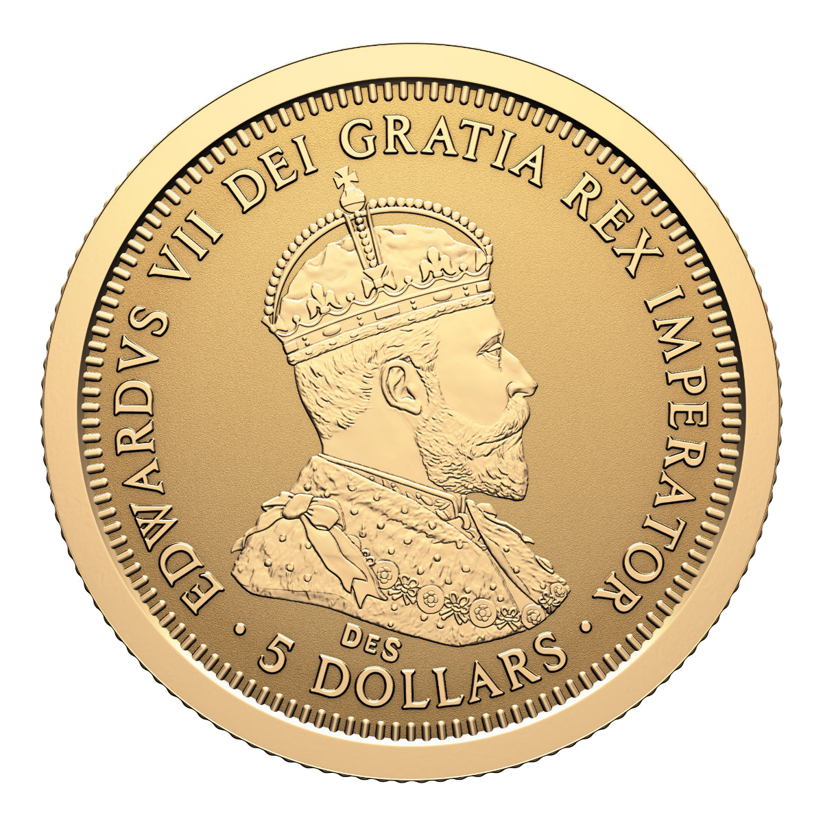 2026 125th Anniversary of the Coronation of King Edward VII - Pure Gold Fractional Set