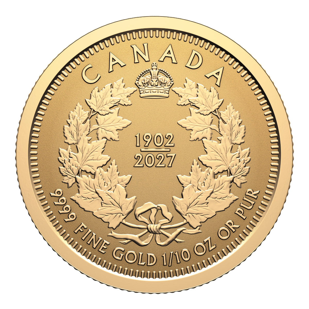 2026 125th Anniversary of the Coronation of King Edward VII - Pure Gold Fractional Set
