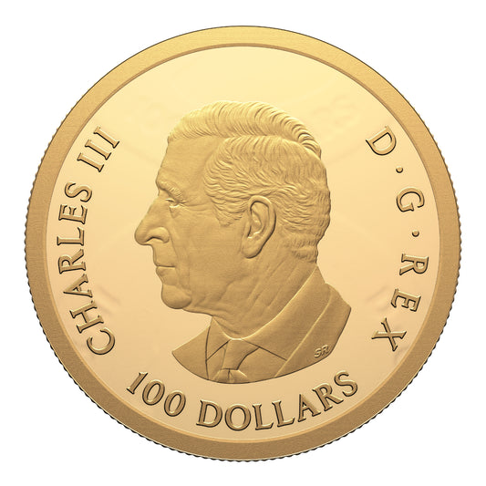 2027 $100 Lunar Year of the Goat - Pure Gold Coin