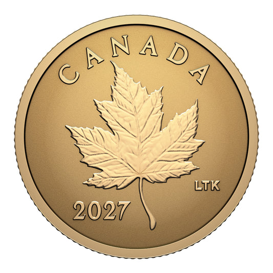 2027 $1 Iconic Maple Leaf - Pure Gold Coin