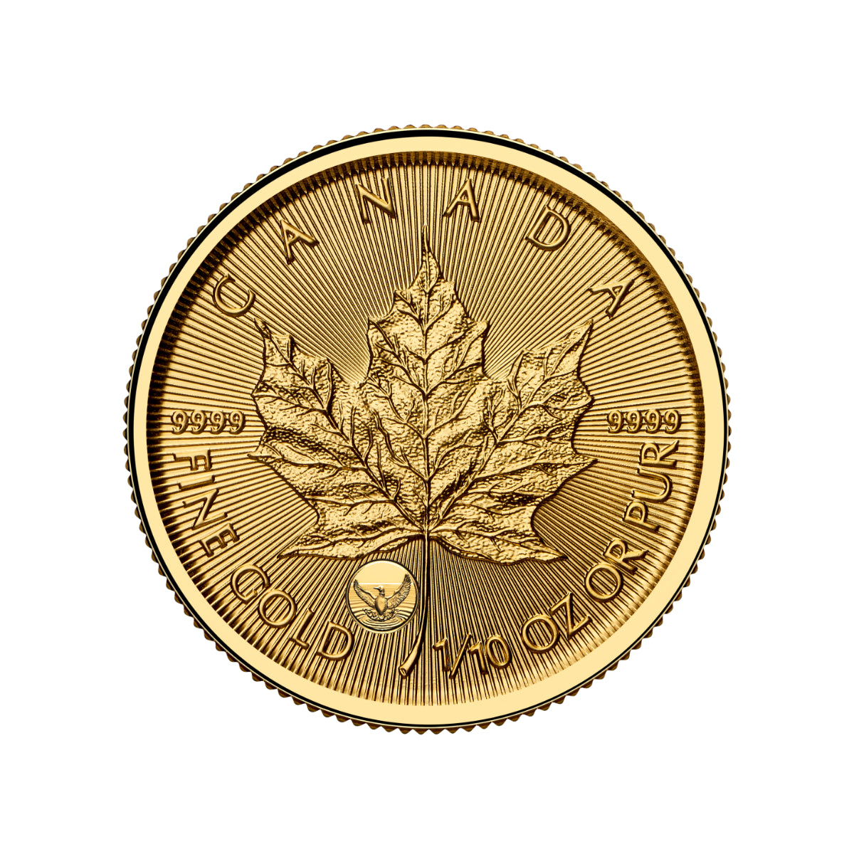 $5 2027 Treasured Maple Leaf: Loon Privy Mark - Pure Gold Bullion