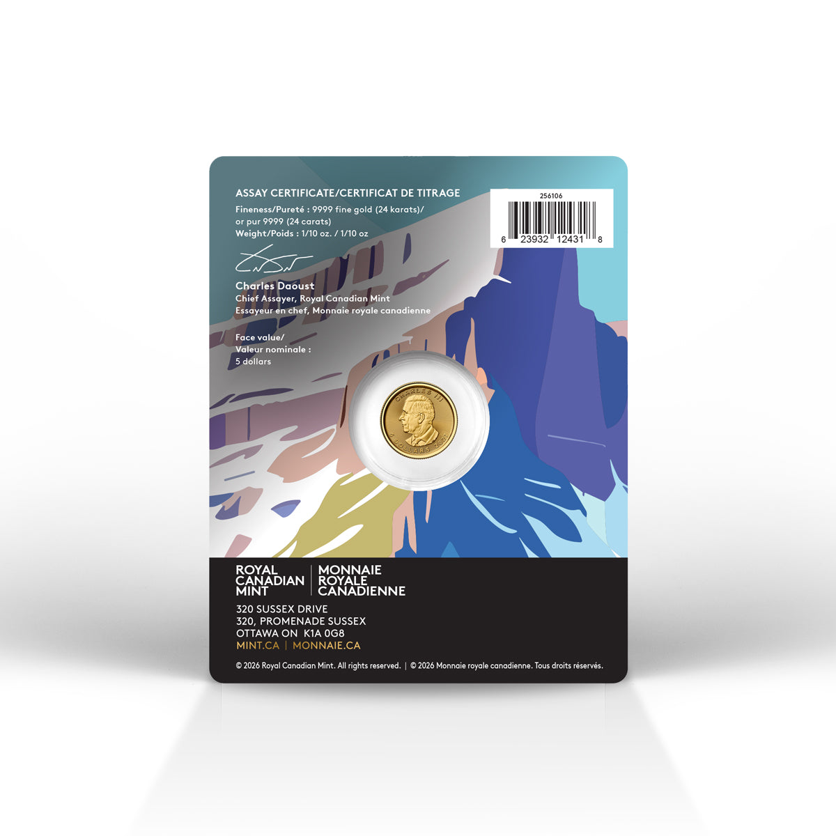 $5 2027 Treasured Maple Leaf: Loon Privy Mark - Pure Gold Bullion
