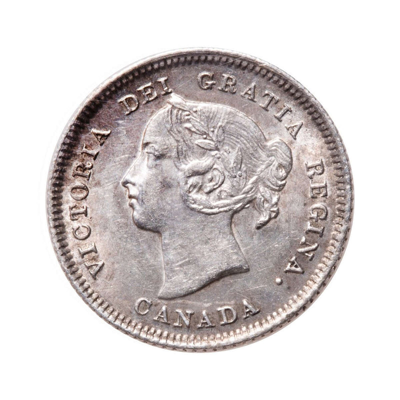5 cent 1883H  ICCS AU-55