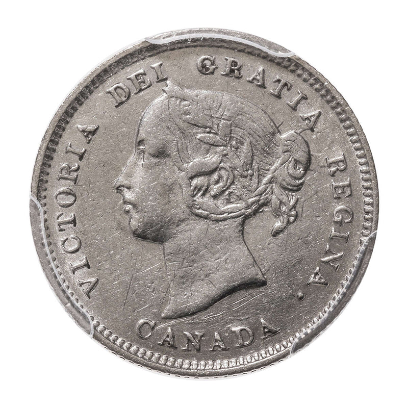 5 cent 1884 Near 4 PCGS EF-45