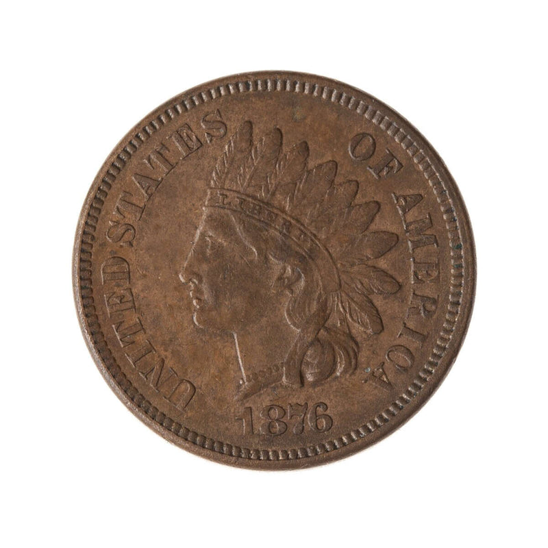 US 1 Cent 1876 Bronze EF-40