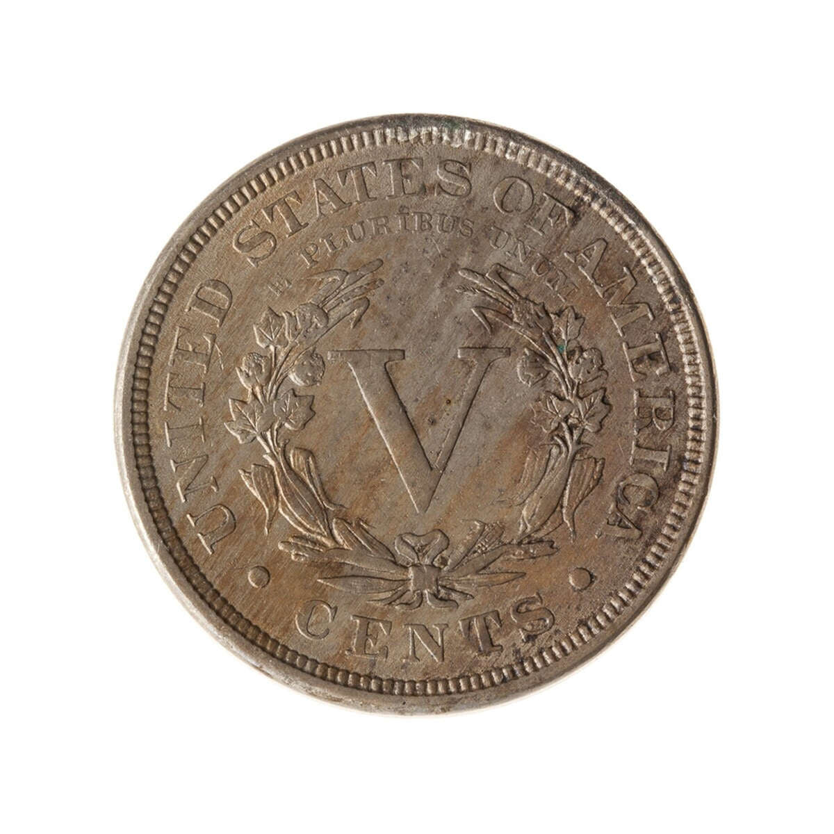 US 5 Cent 1888 Closed 3; Liberty VF-30