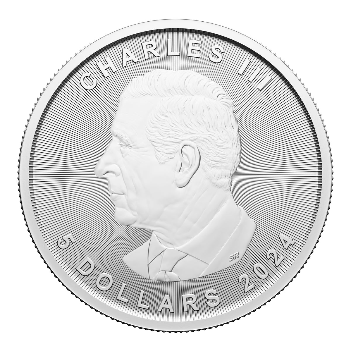 2024 $5 Treasured Silver Maple Leaf First Strikes: Polar Bear Privy Mark - Pure Silver Premium Bullion Coin