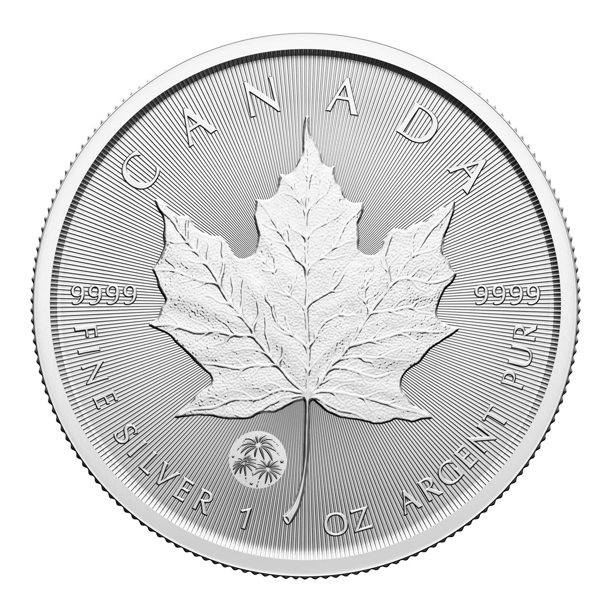 2024 $5 Treasured Silver Maple Leaf First Strikes: Congratulations Privy Mark - Pure Silver Premium Bullion Coin