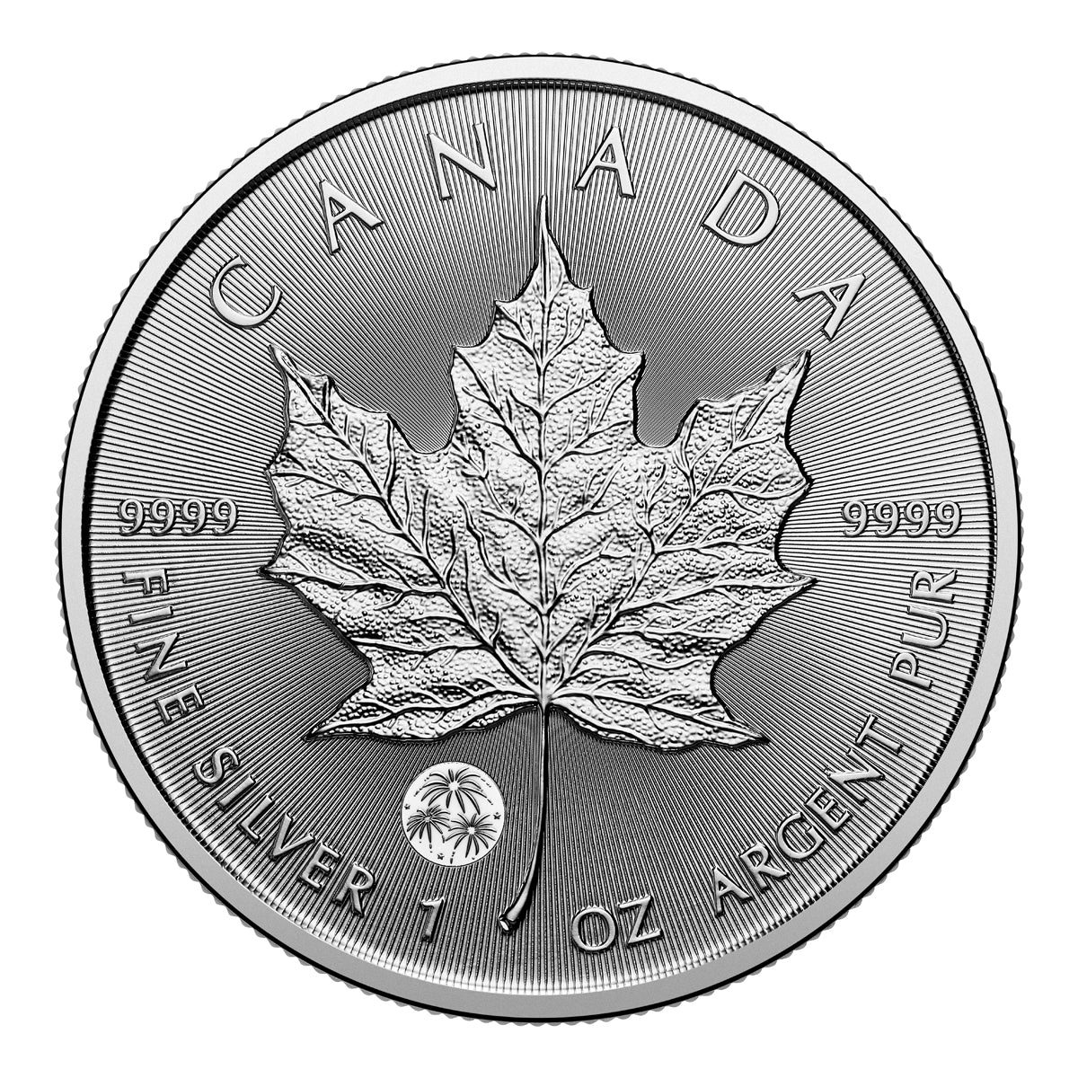 2025 $5 Treasured Silver Maple Leaf: Congratulations Privy Mark - Pure Silver Coin