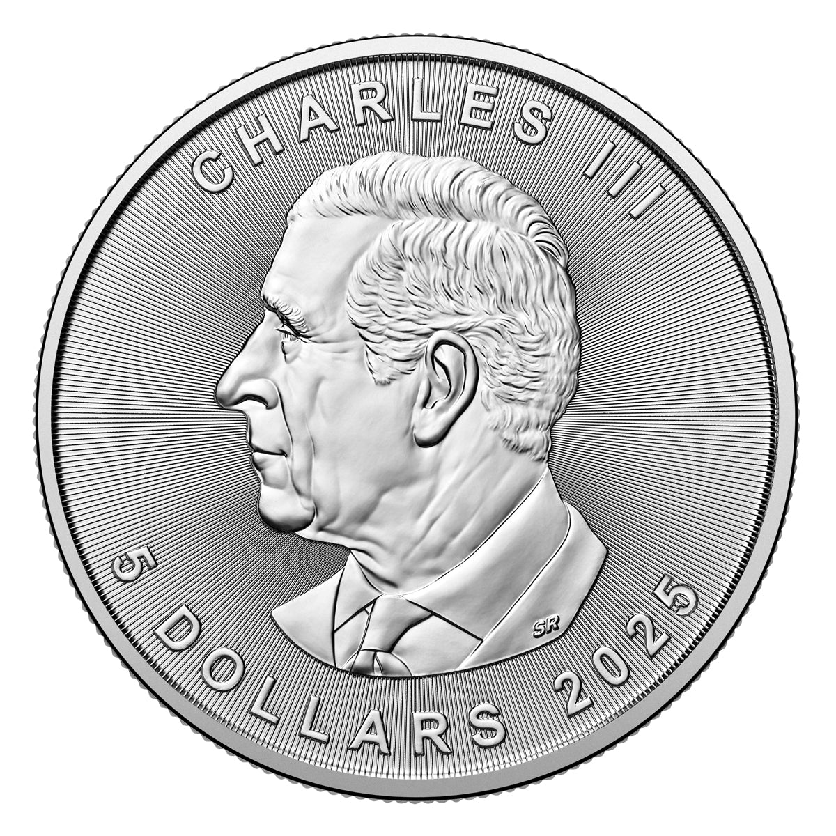 2025 $5 Treasured Silver Maple Leaf: Congratulations Privy Mark - Pure Silver Coin