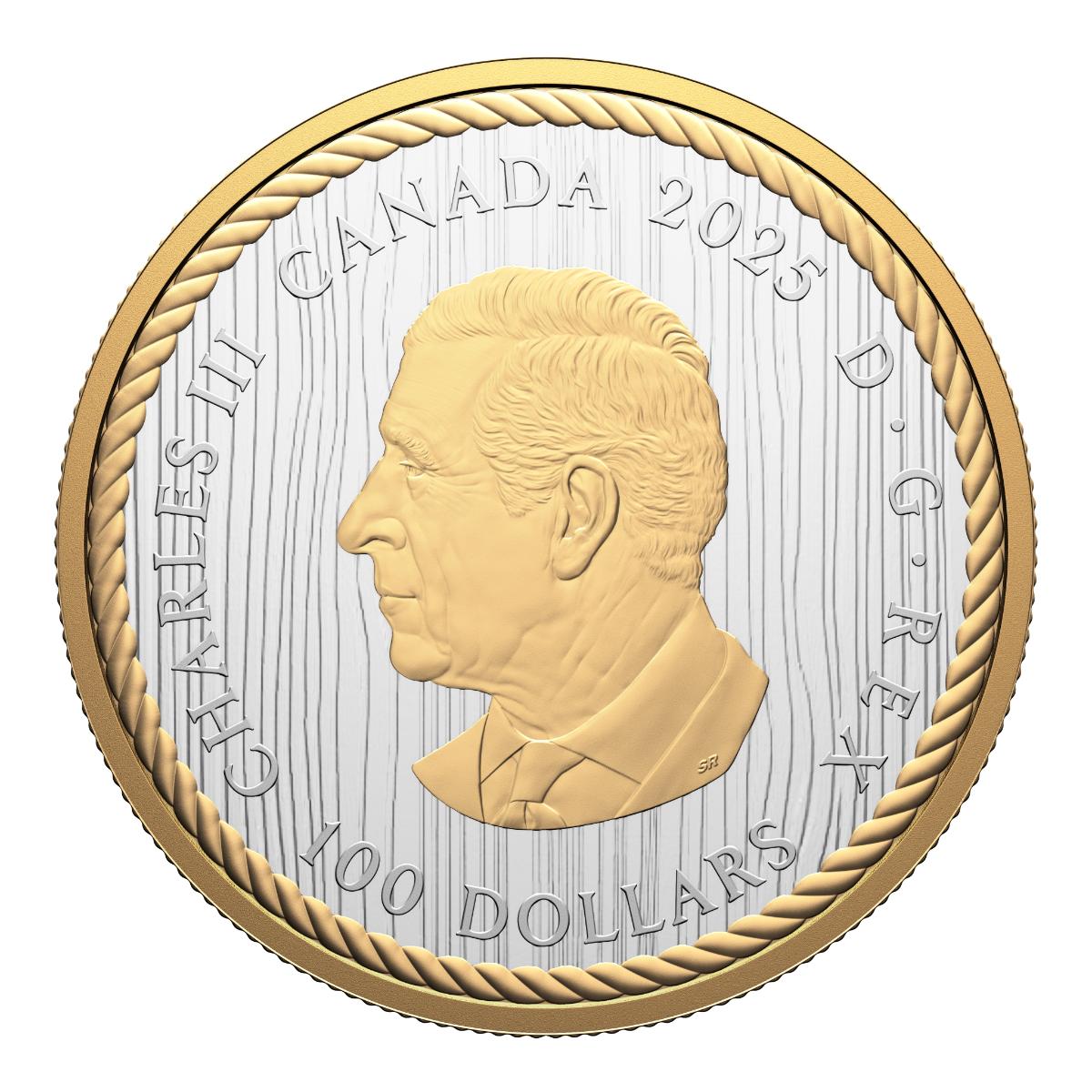 2025 $100 The Hunter - Pure Silver Coin