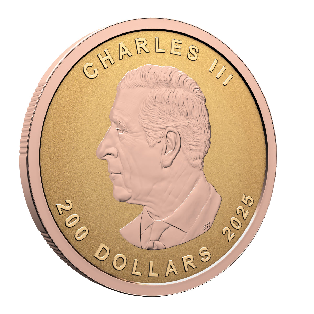 2025 $200 Ultra-High Relief 1oz GML - Pure Gold Coin