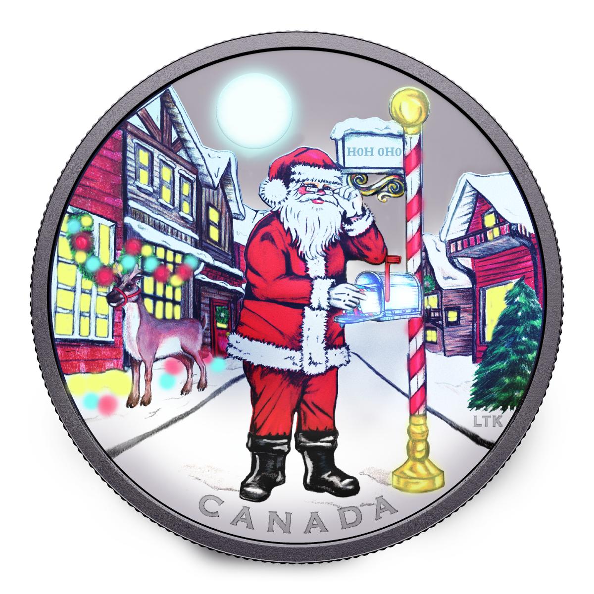 2025 $20 Dear Santa - Pure Silver Coin
