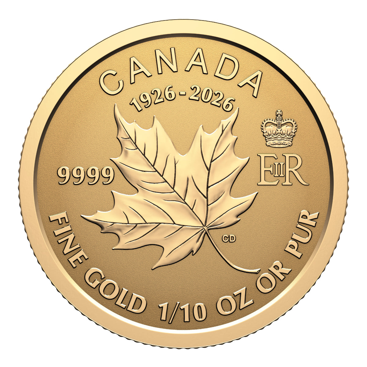 2026 Commemorate the 100th Birthday of Queen Elizabeth II - Pure Gold Fractional Set