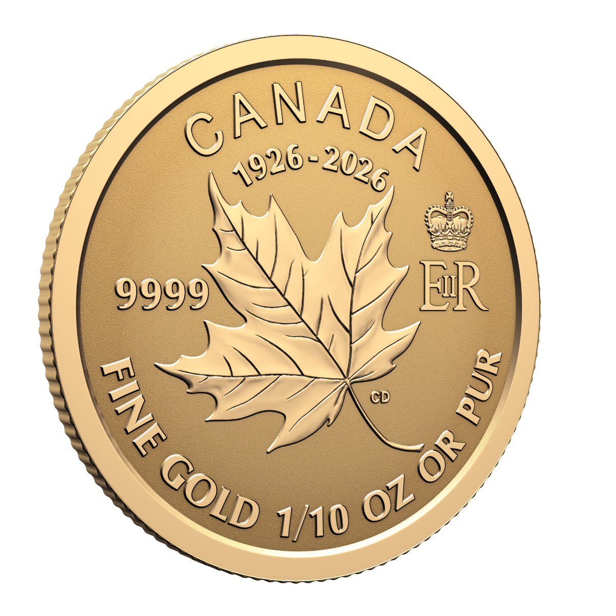 2026 Commemorate the 100th Birthday of Queen Elizabeth II - Pure Gold Fractional Set