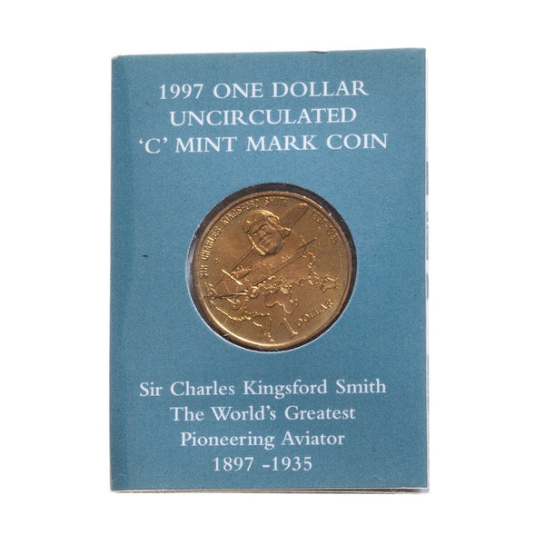 Australia 1997 $1 Unc Coin - Sir Charles Kingford Smith