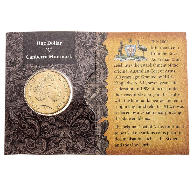 Australia 2008 1 Dollar Unc Coin - Canberra Mint