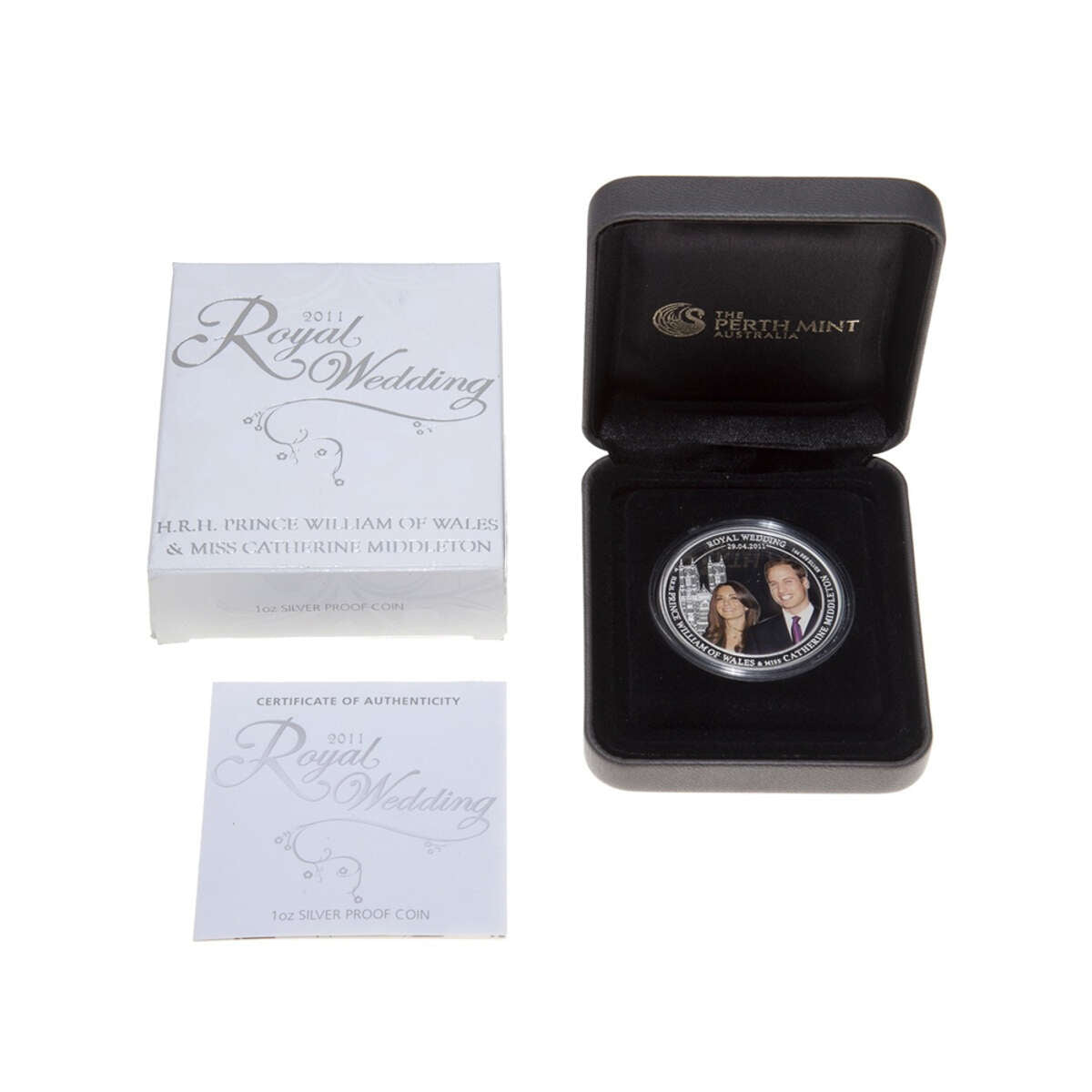 Australia 2011 1 Dollar Fine Silver Proof Coin - Royal Wedding Commemorative