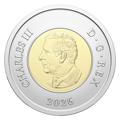 2026 $2 50th Anniversary of the CN Tower - Special Wrap Roll (Colourized)