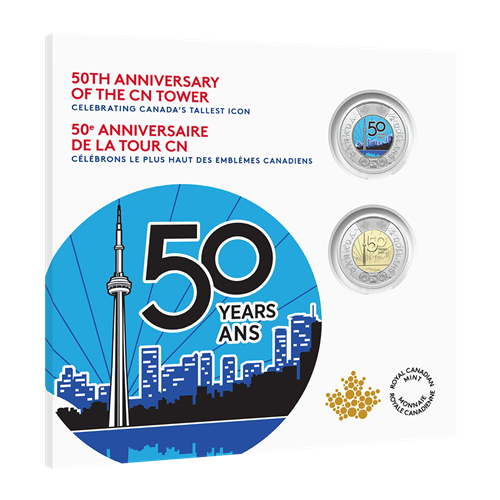 2026 50th Anniversary of the CN Tower - Commemorative Collector Keepsake Card