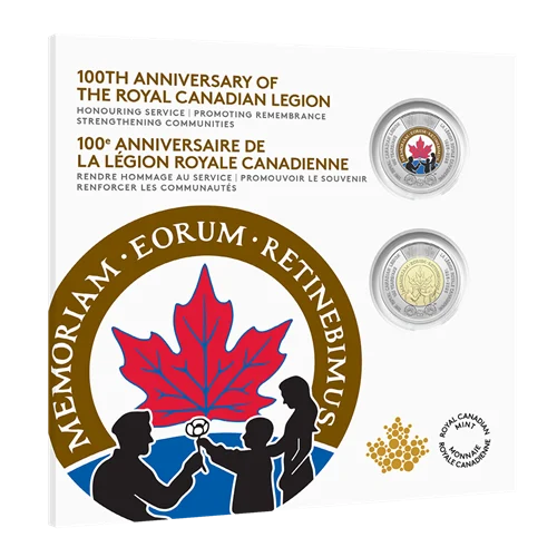 2026 100th Anniversary of The Royal Canadian Legion - Commemorative Collector Keepsake Card
