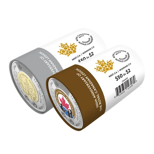 2026 100th Anniversary of The Royal Canadian Legion - Special Wrap Roll Box Set