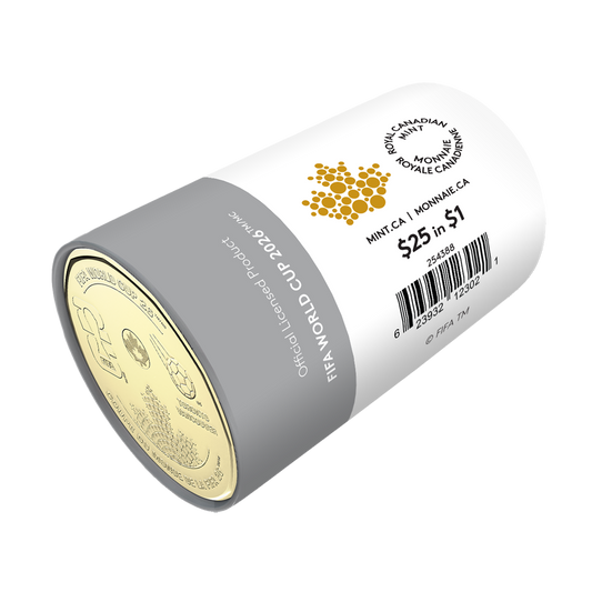 2026 $1 FIFA World Cup 2026TM/MC - Special Wrap Roll (Non-Colourized)