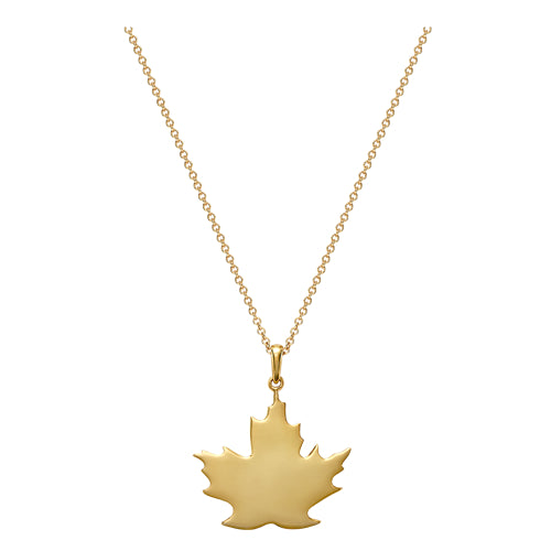 2026 Precious Maple Leaf Diamond Necklace