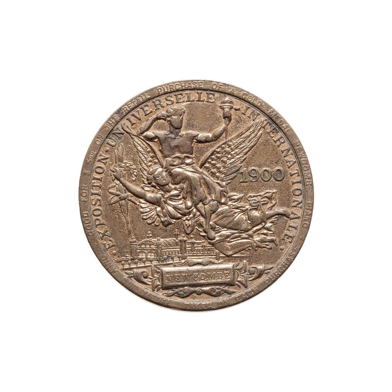 Canada Bronze 1900 Copy of Gold Medal received at Universal Exposition in Paris EF