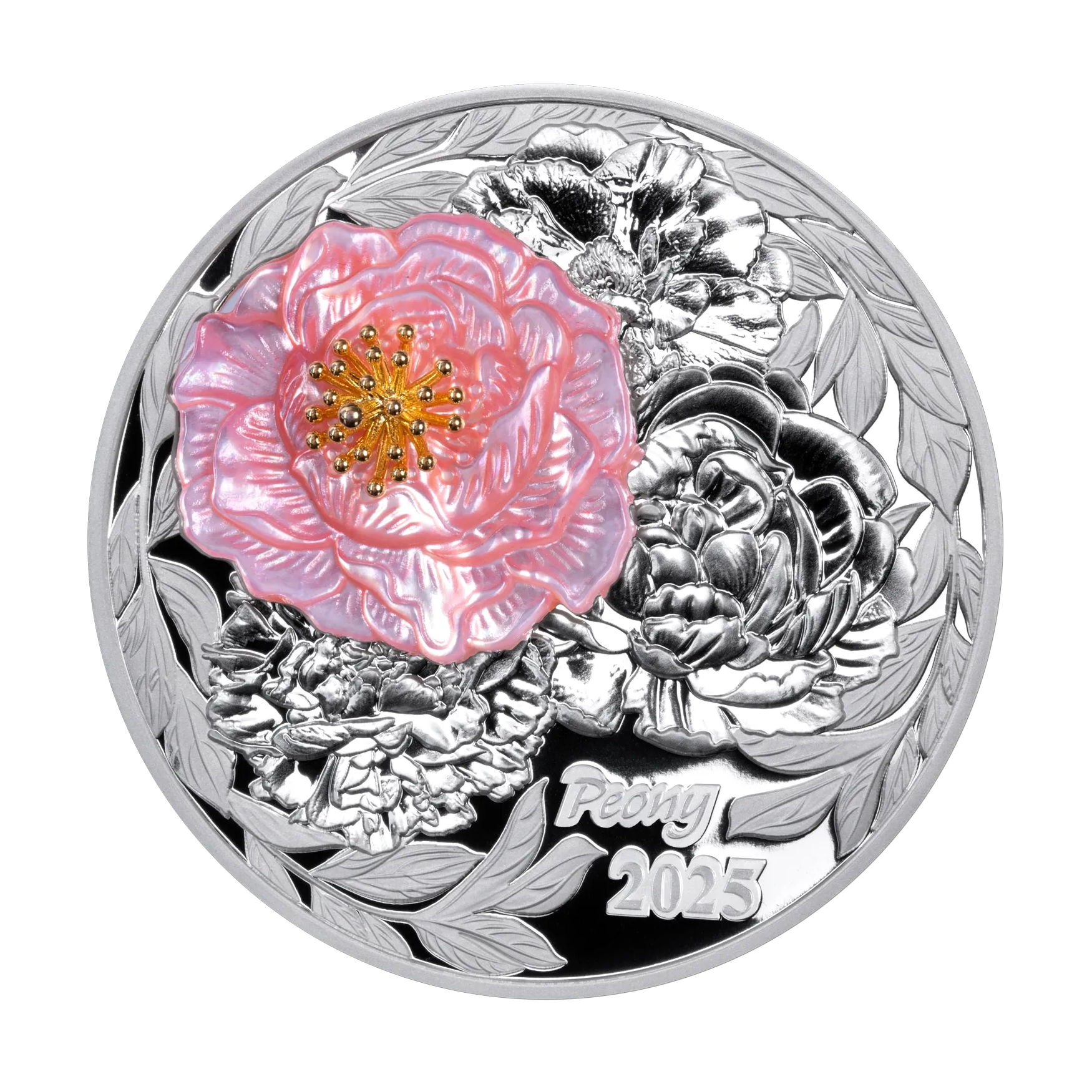 2025 $5 Peony - Pure Silver Coin