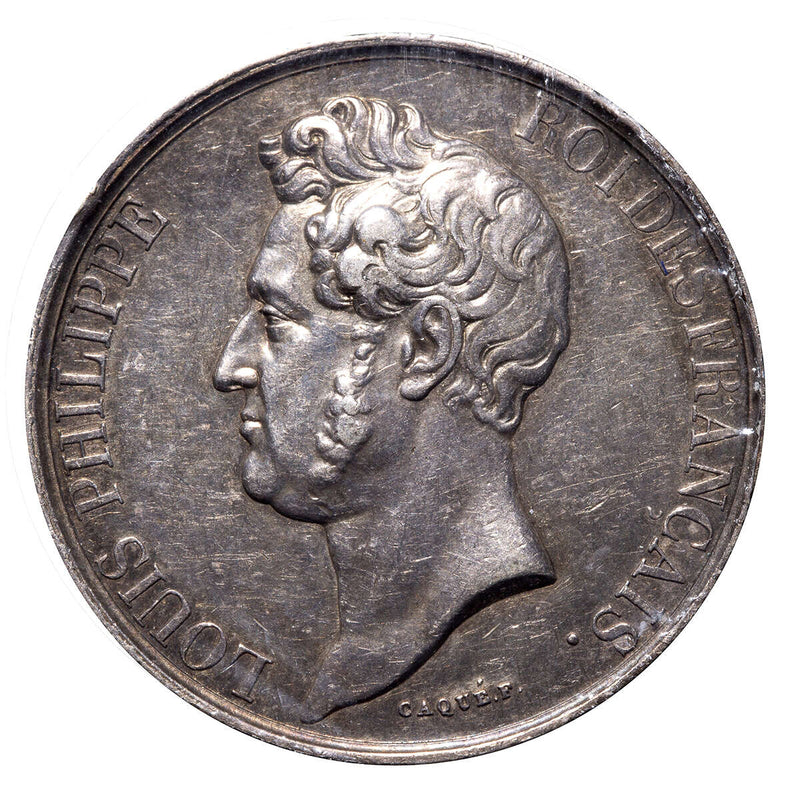 France silver 1830 -  Louis Philippe Rouen EF-40