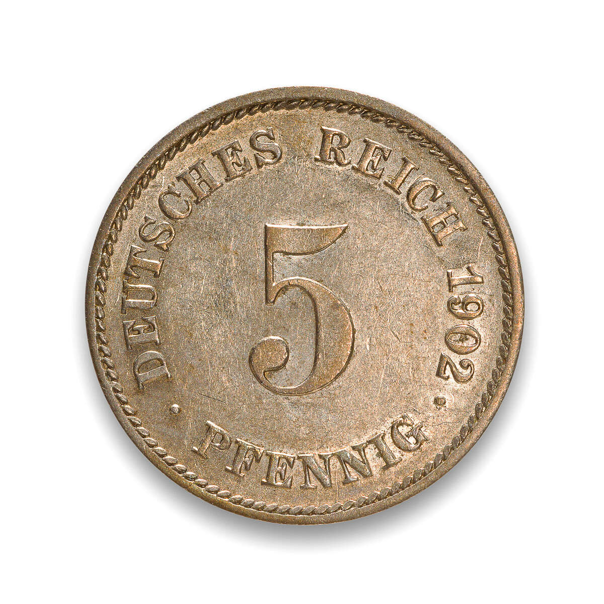 Germany 5 Pfennig 1902 E MS-60