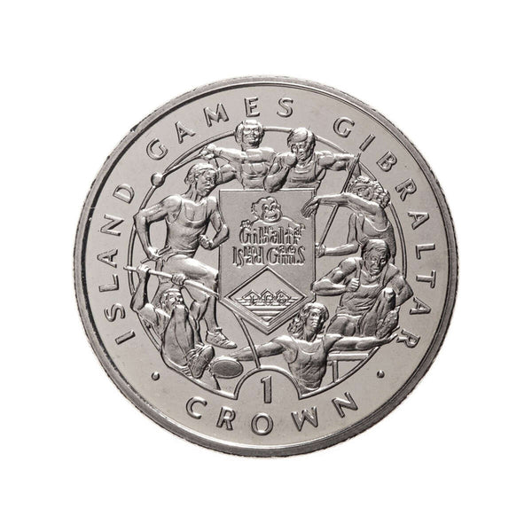Gibraltar 1995 1 Crown Coin - Island Games